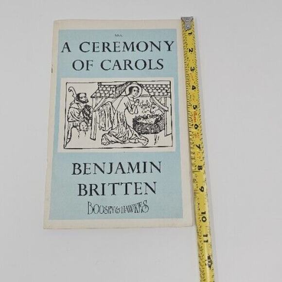 Sheet Music HARP/ Piano Benjamin Britten A Ceremony of Carols Arranged for SATB - Picture 6 of 8